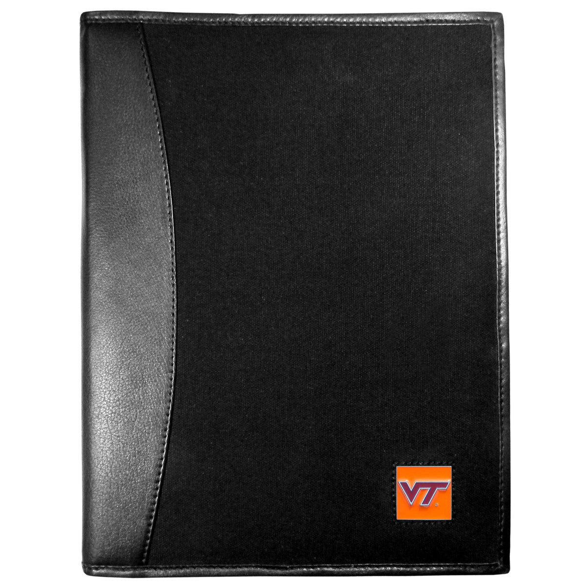 Virginia Tech Hokies Leather and Canvas Padfolio - Flyclothing LLC