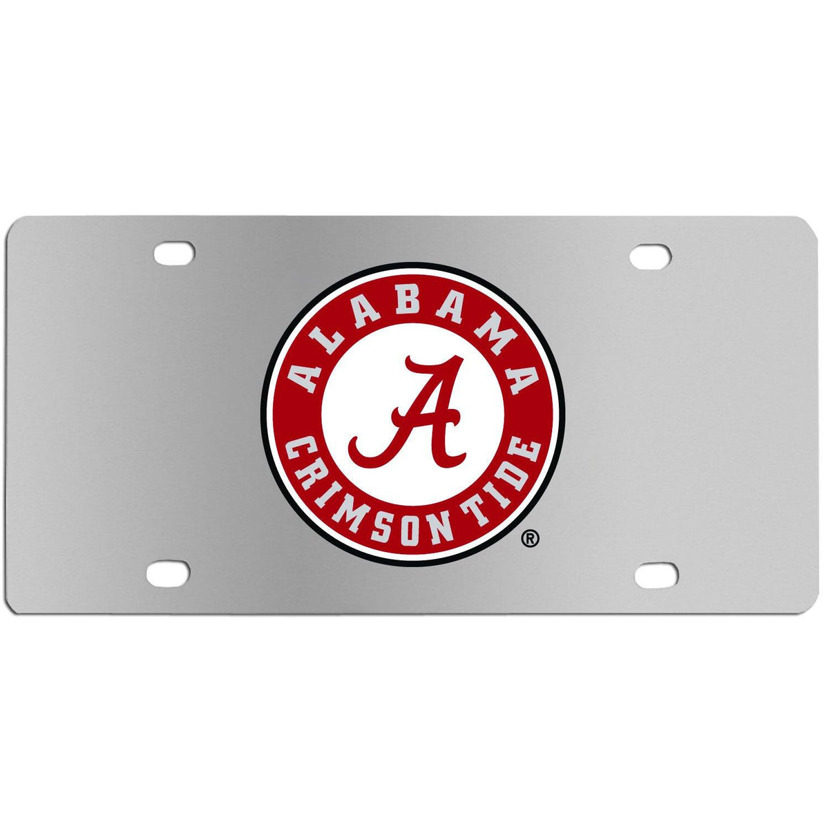 Alabama Crimson Tide Steel License Plate Wall Plaque - Flyclothing LLC