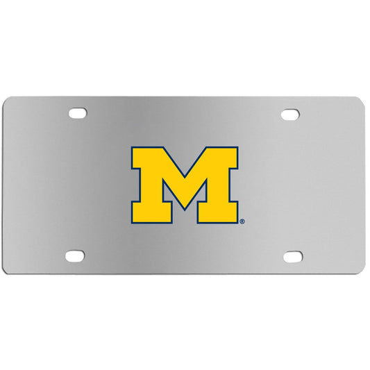 Michigan Wolverines Steel License Plate Wall Plaque - Flyclothing LLC