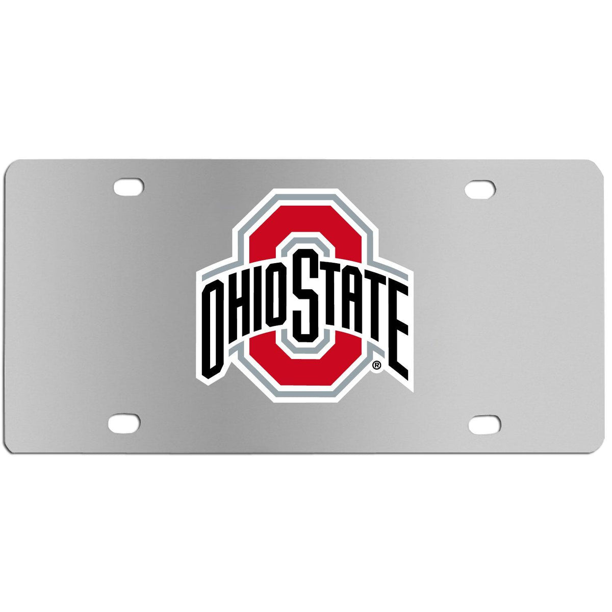 Ohio St. Buckeyes Steel License Plate Wall Plaque - Flyclothing LLC