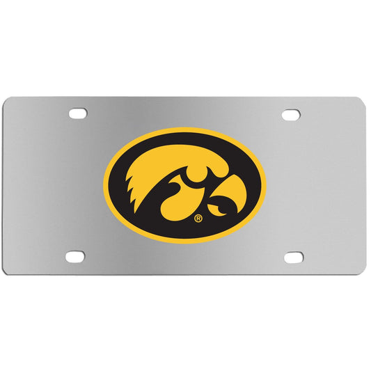 Iowa Hawkeyes Steel License Plate Wall Plaque - Flyclothing LLC