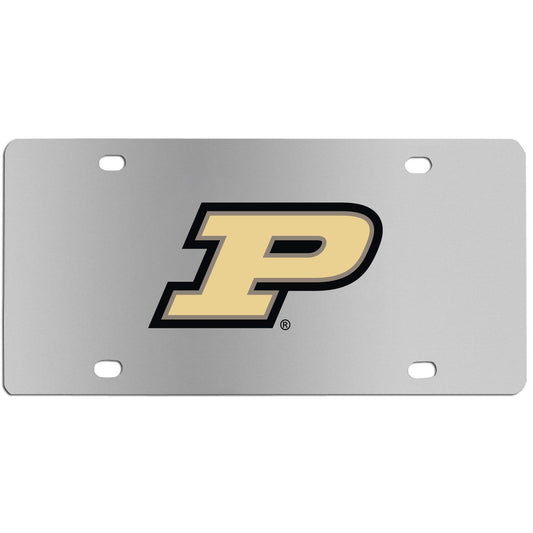 Purdue Boilermakers Steel License Plate Wall Plaque - Siskiyou Buckle