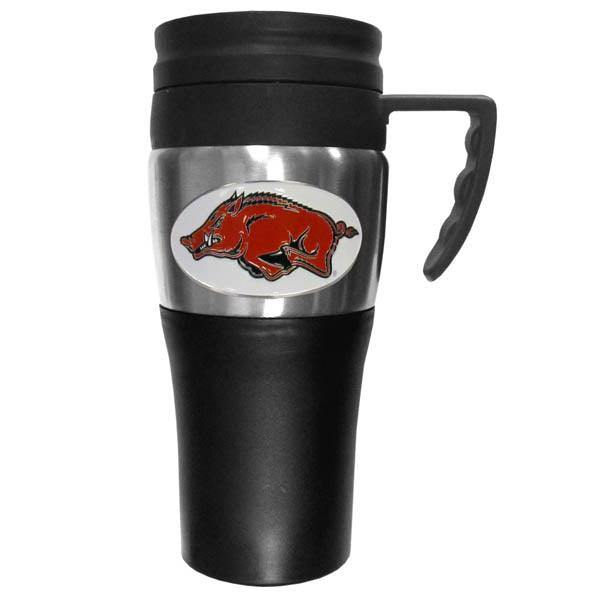 Arkansas Razorbacks Travel Mug w/Handle - Flyclothing LLC