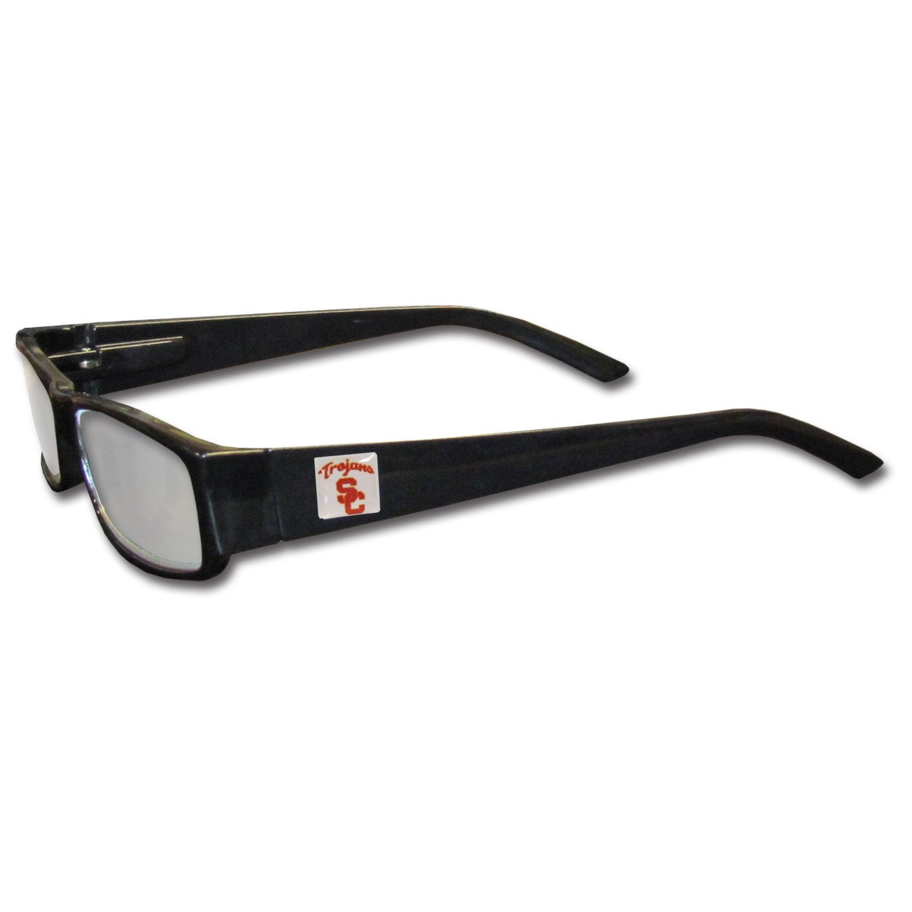 USC Trojans Black Reading Glasses +1.50 - Flyclothing LLC