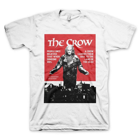 The Crow Poster Cream Mens T-Shirt - The Crow