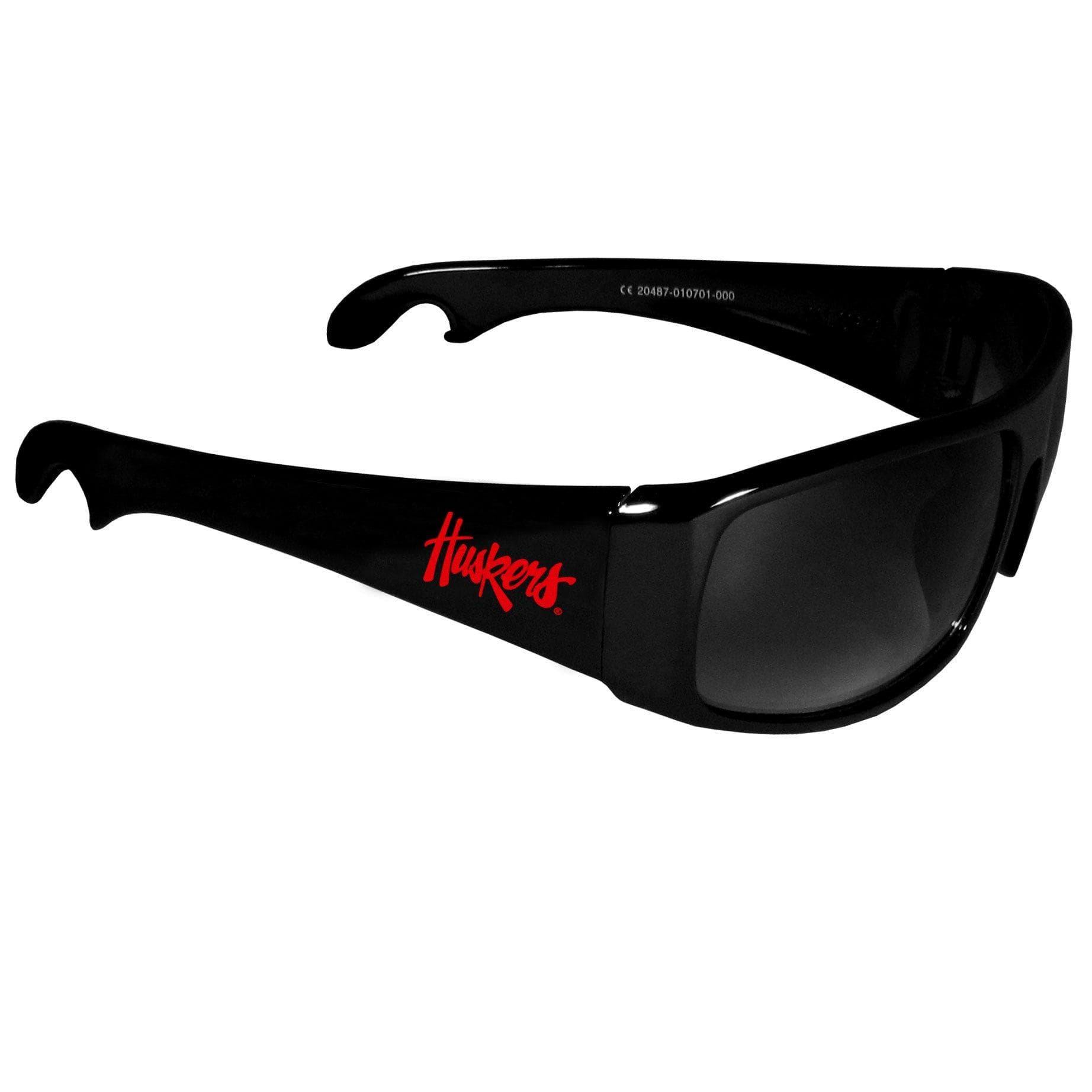 Nebraska Cornhuskers Wrap Bottle Opener Sunglasses - Siskiyou Buckle