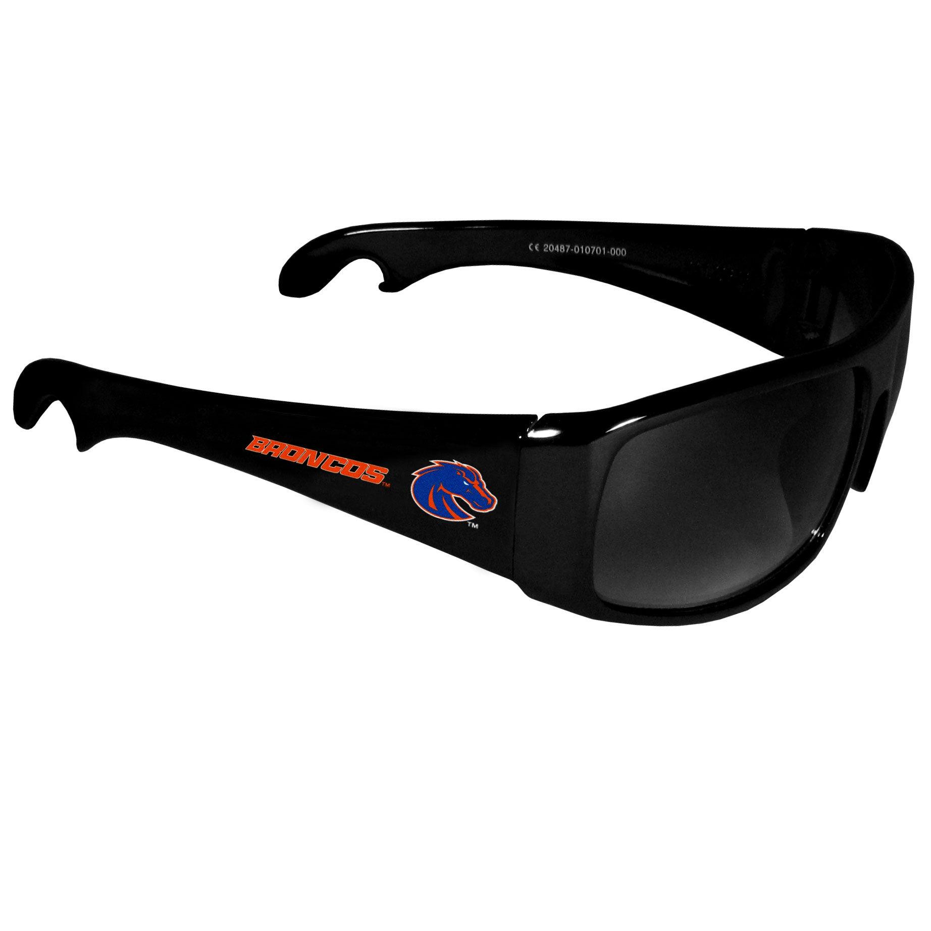 Boise St. Broncos Wrap Bottle Opener Sunglasses - Flyclothing LLC