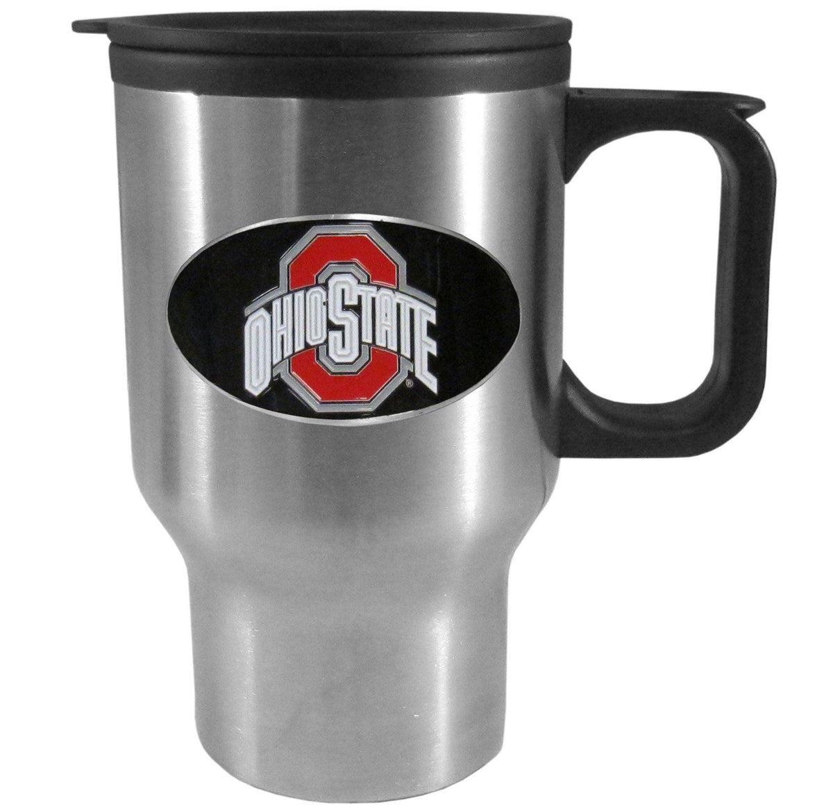 Ohio St. Buckeyes Sculpted Travel Mug, 14 oz - Siskiyou Buckle