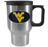 W. Virginia Mountaineers Sculpted Travel Mug, 14 oz - Flyclothing LLC