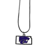 Kansas St. Wildcats State Charm Necklace - Flyclothing LLC