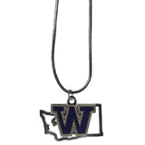 Washington Huskies State Charm Necklace - Flyclothing LLC