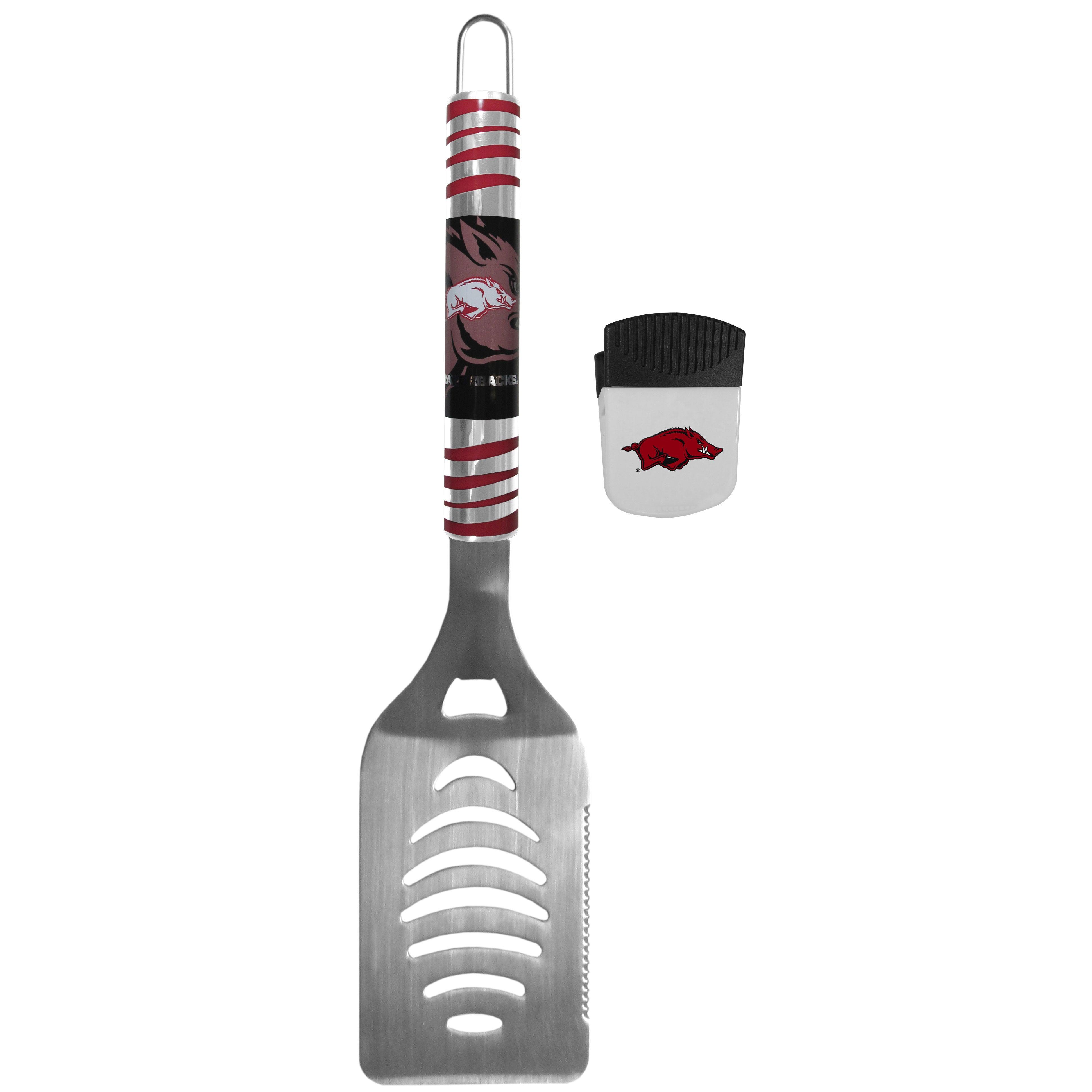 Arkansas Razorbacks Tailgate Spatula and Chip Clip - Flyclothing LLC