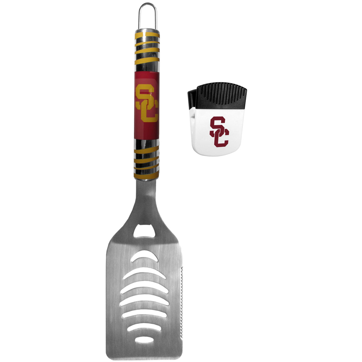 USC Trojans Tailgate Spatula and Chip Clip - Flyclothing LLC