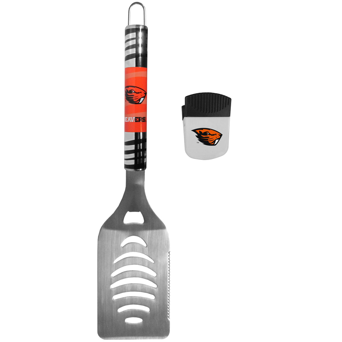 Oregon St. Beavers Tailgate Spatula and Chip Clip - Flyclothing LLC
