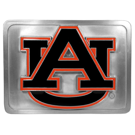 Auburn Tigers Hitch Cover Class II and Class III Metal Plugs - Siskiyou Buckle