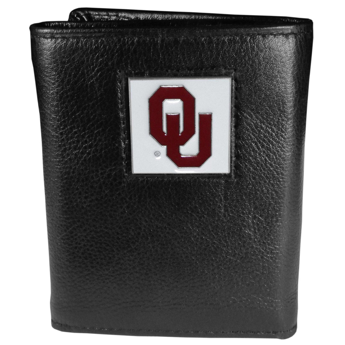 Oklahoma Sooners Deluxe Leather Tri-fold Wallet - Flyclothing LLC