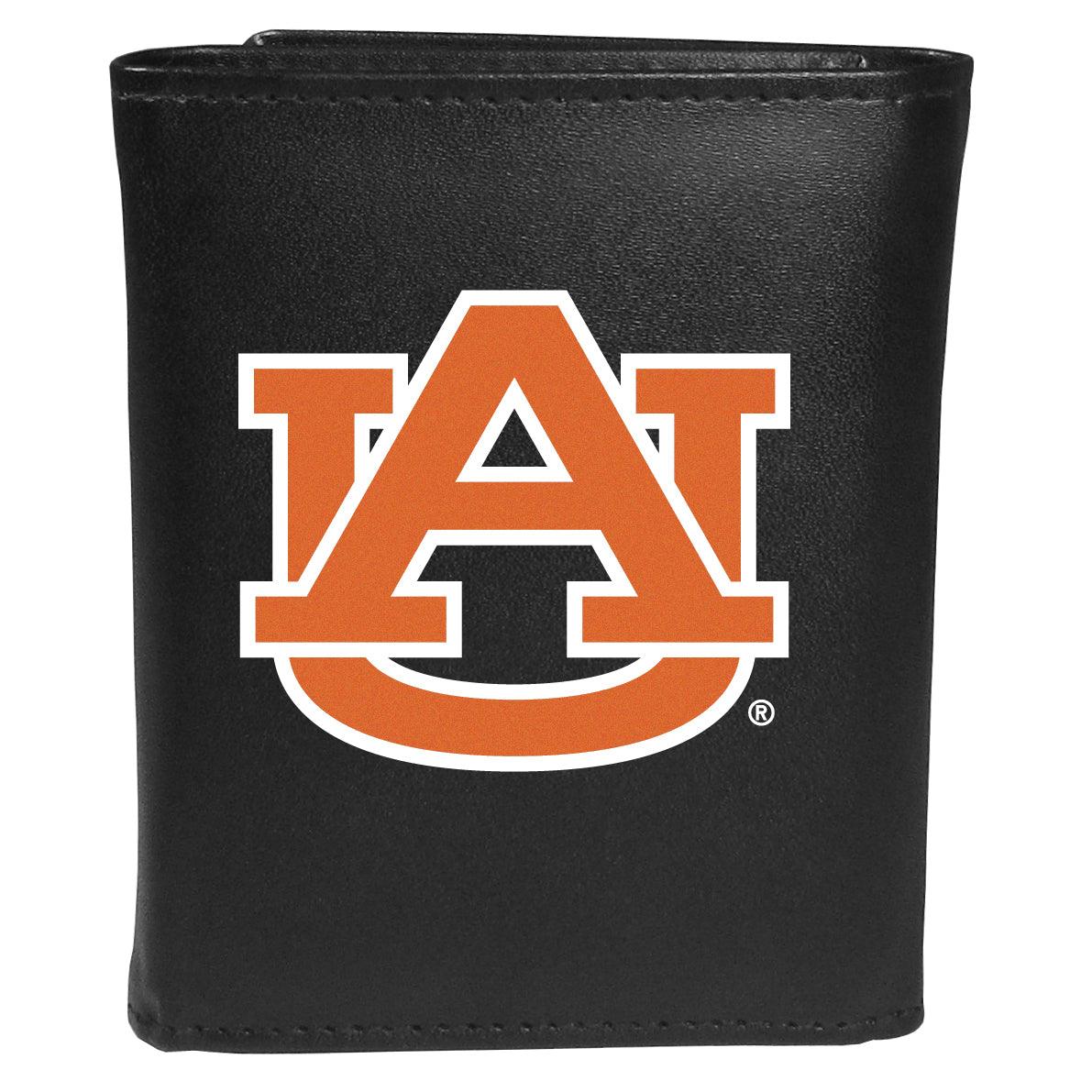 Auburn Tigers Tri-fold Wallet Large Logo - Siskiyou Buckle