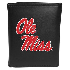 Mississippi Rebels Tri-fold Wallet Large Logo - Flyclothing LLC