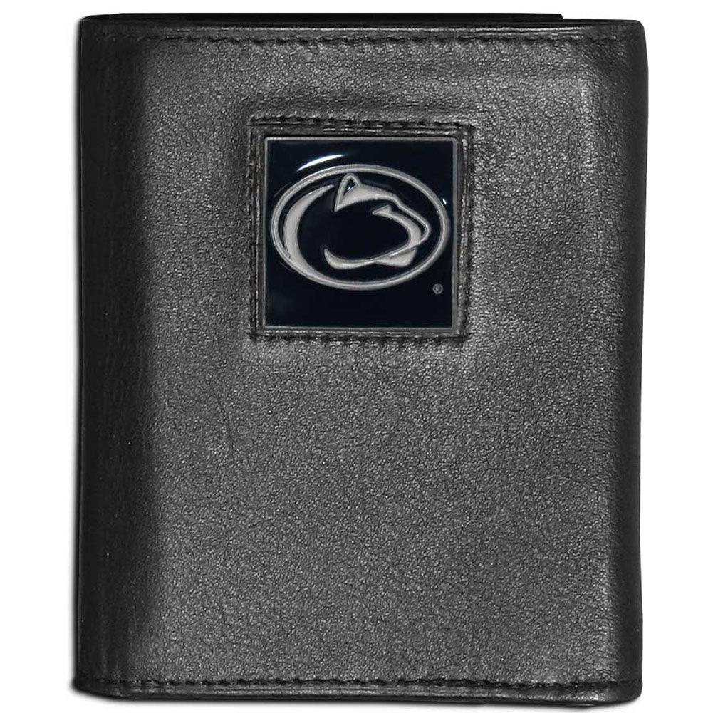 Penn St. Nittany Lions Leather Tri-fold Wallet - Flyclothing LLC