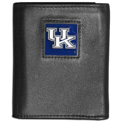 Kentucky Wildcats Leather Tri-fold Wallet - Flyclothing LLC