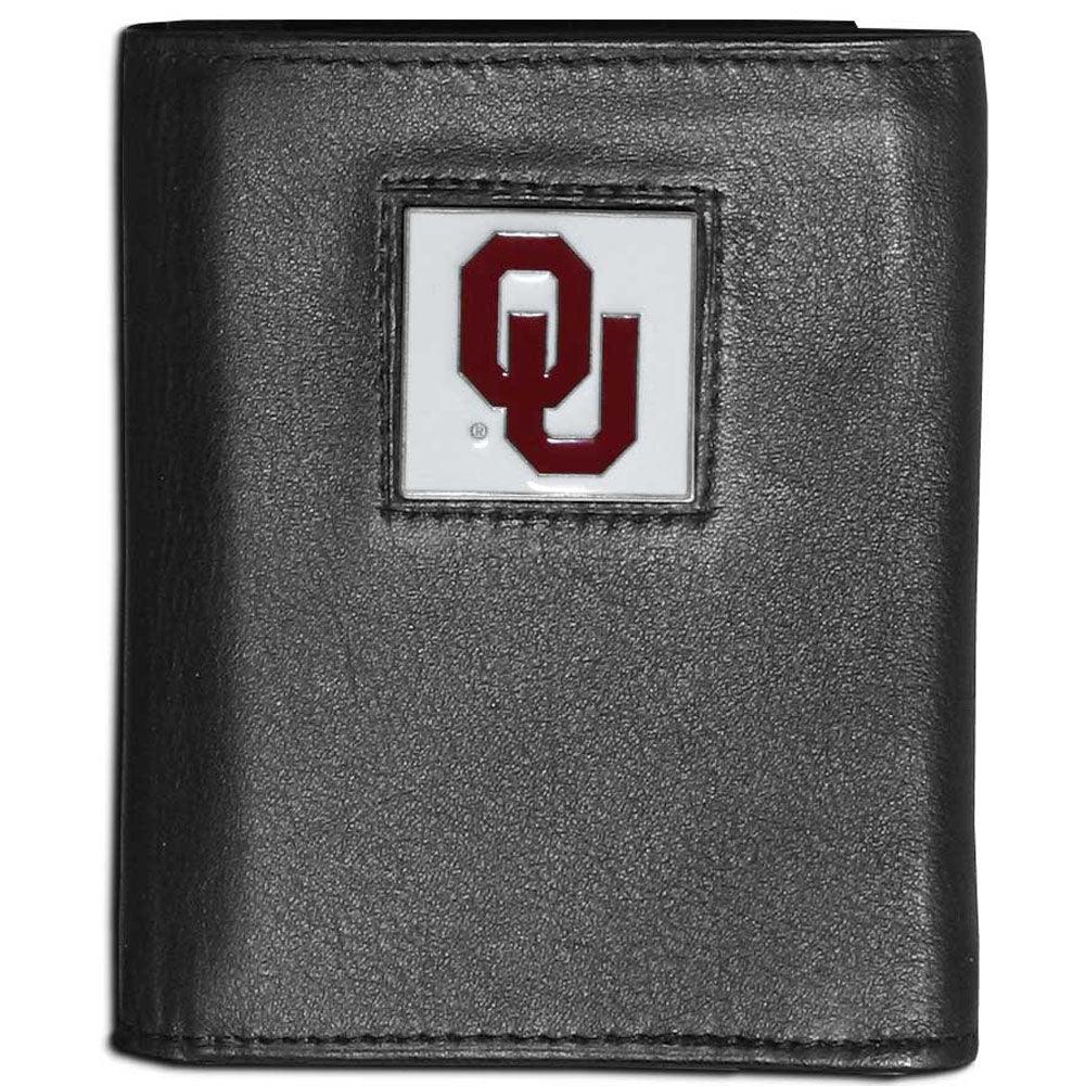Oklahoma Sooners Leather Tri-fold Wallet - Flyclothing LLC