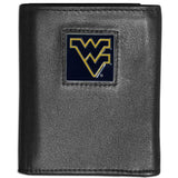 W. Virginia Mountaineers Leather Tri-fold Wallet - Flyclothing LLC