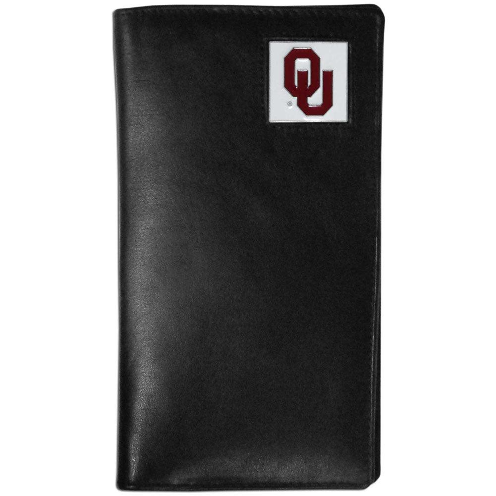 Oklahoma Sooners Leather Tall Wallet - Flyclothing LLC