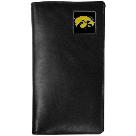 Iowa Hawkeyes Leather Tall Wallet - Flyclothing LLC