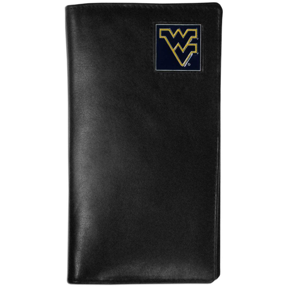 W. Virginia Mountaineers Leather Tall Wallet - Flyclothing LLC