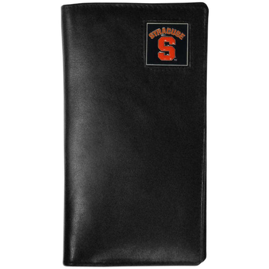Syracuse Orange Leather Tall Wallet - Flyclothing LLC