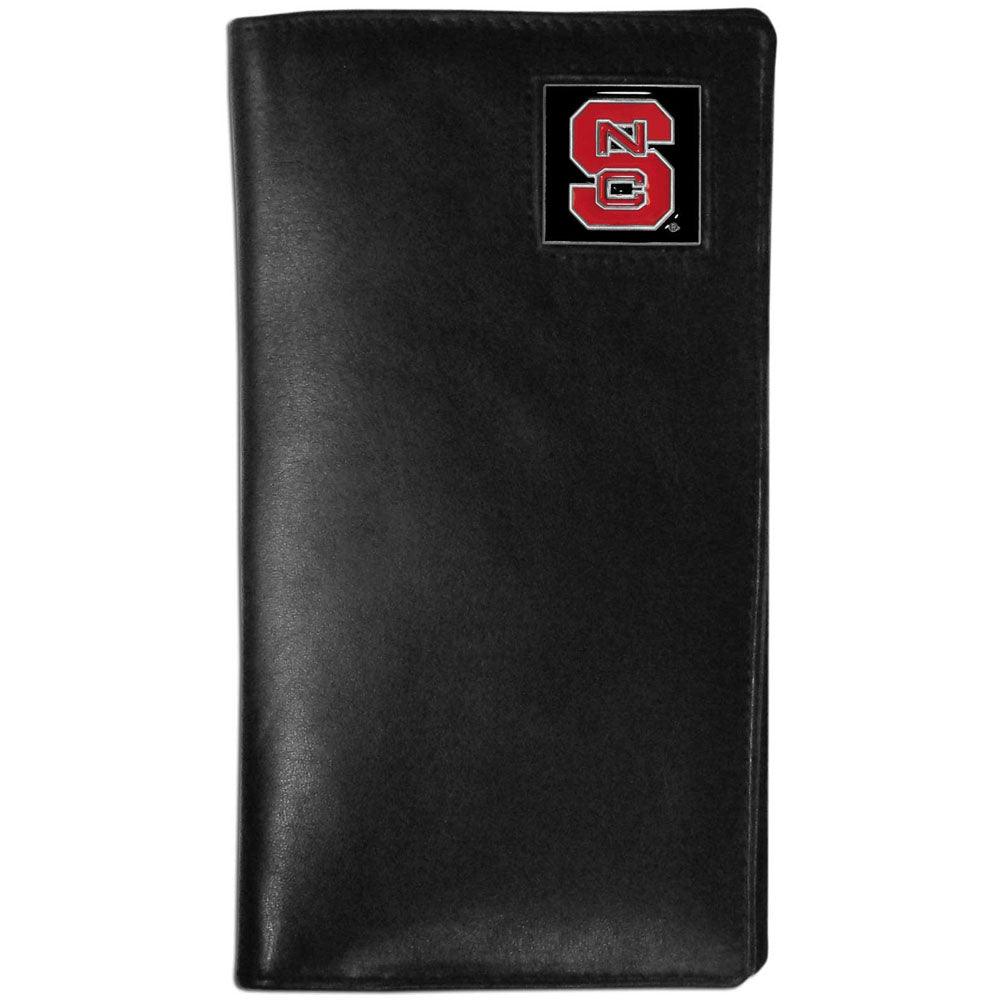 N. Carolina St. Wolfpack Leather Tall Wallet - Flyclothing LLC