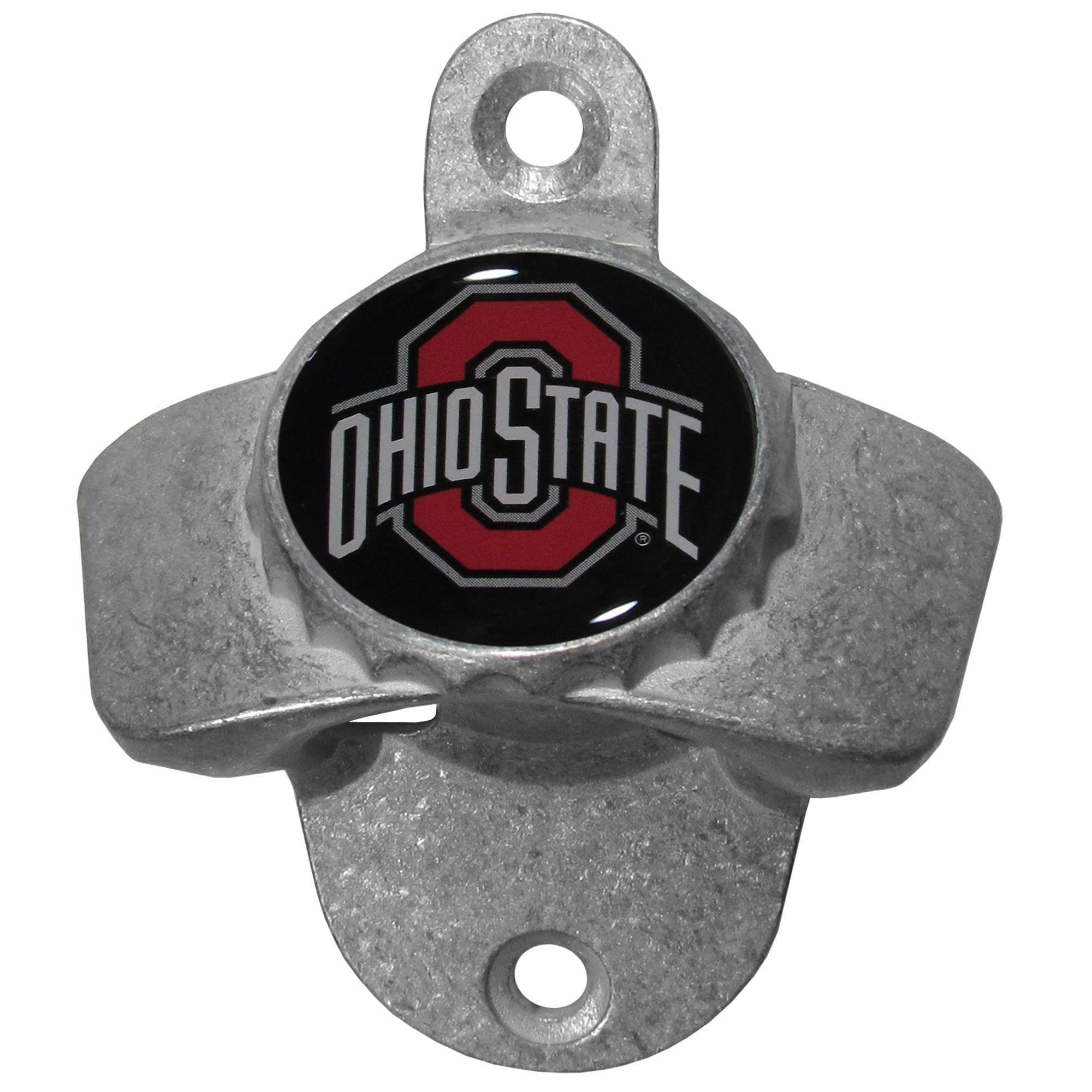 Ohio St. Buckeyes Wall Mounted Bottle Opener - Siskiyou Buckle