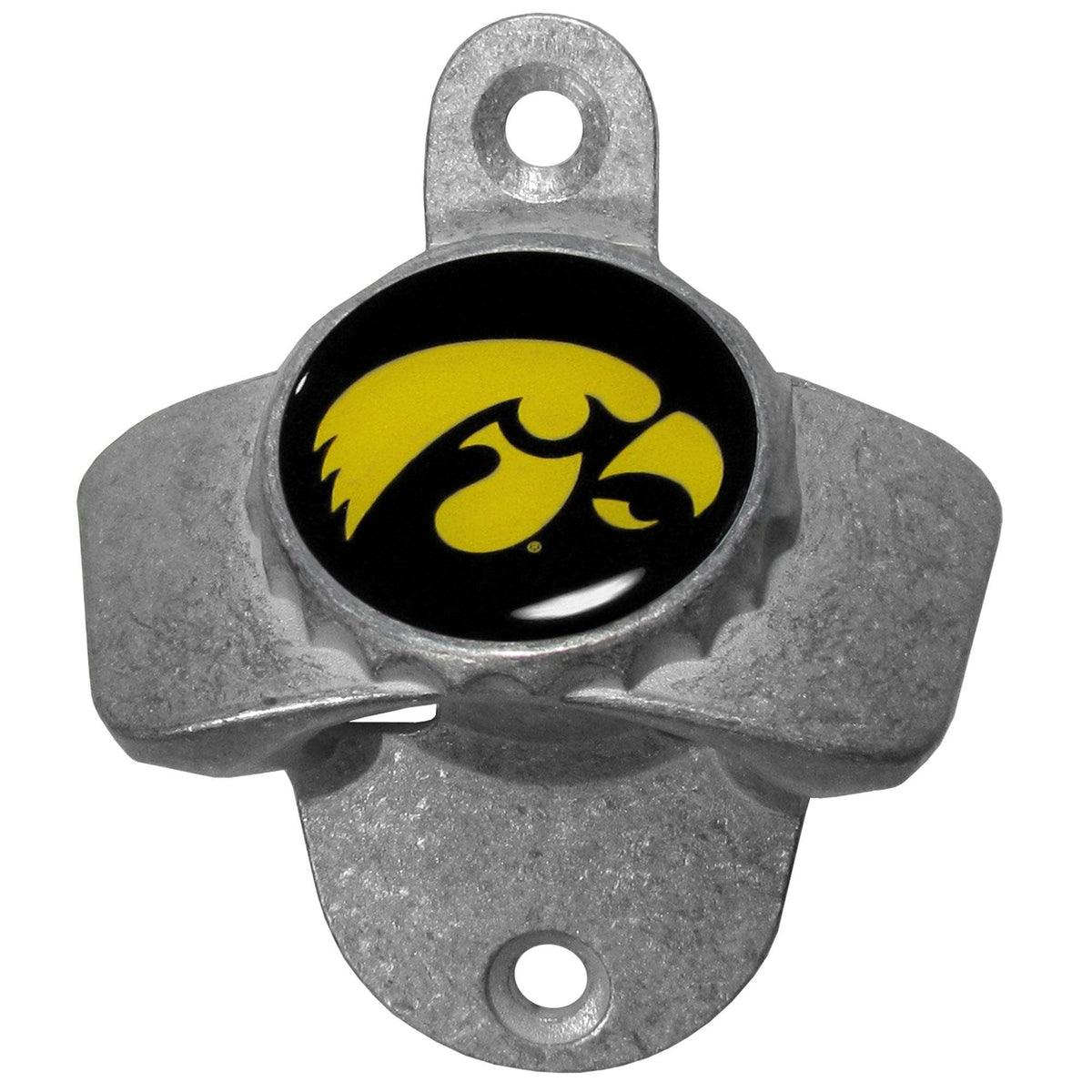 Iowa Hawkeyes Wall Mounted Bottle Opener - Siskiyou Buckle