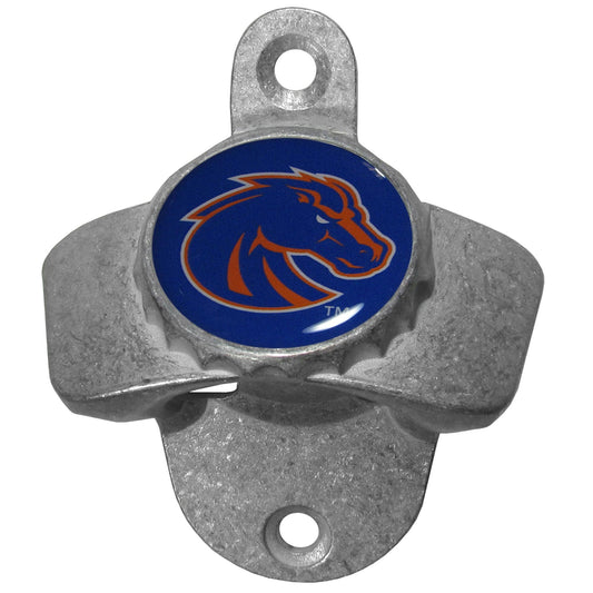 Boise St. Broncos Wall Mounted Bottle Opener - Siskiyou Buckle