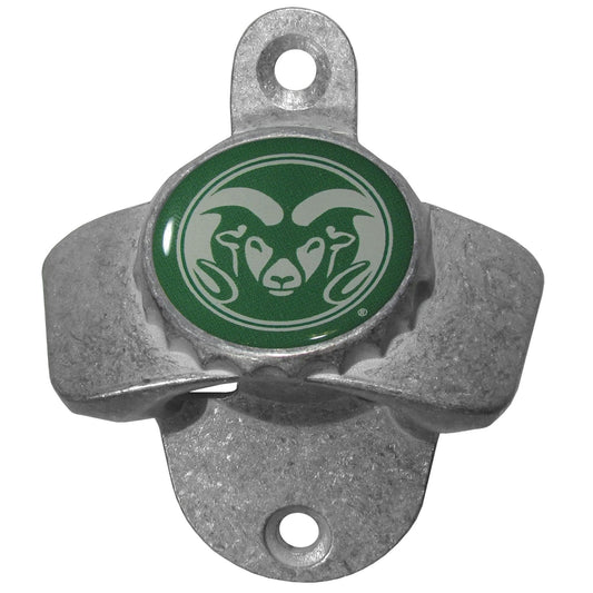 Colorado St. Rams Wall Mounted Bottle Opener - Siskiyou Buckle