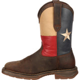 Rebel™ by Durango® Steel Toe Texas Flag Western Boot - Flyclothing LLC