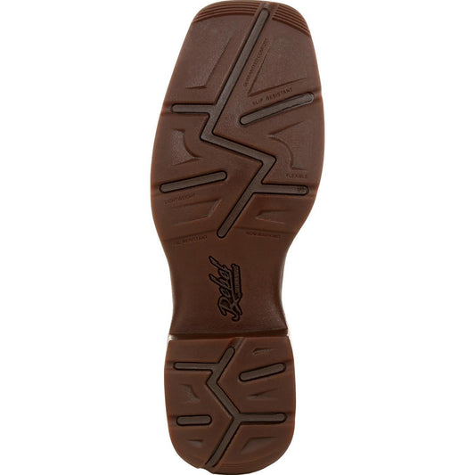 Rebel™ by Durango® Coffee & Cactus Pull-On Western Boot - Durango