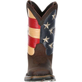 Lil' Rebel™ by Durango® Little Kids' Flag Western Boot - Flyclothing LLC