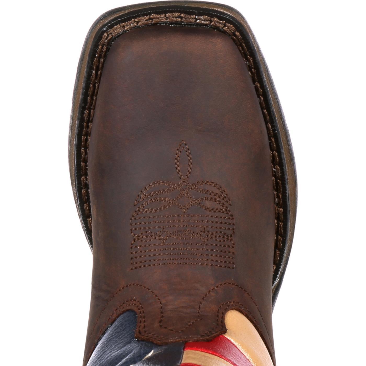 Lil' Rebel™ by Durango® Big Kids' Flag Western Boot - Flyclothing LLC