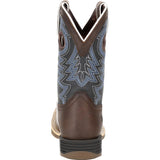 Durango® Lil' Rebel Pro™ Little Kid's Blue Western Boots - Flyclothing LLC