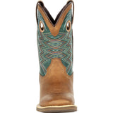 Durango Lil' Rebel Pro Big Kid's Teal Western Boot - Flyclothing LLC