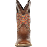 Durango® Lil' Rebel Pro™ Big Kid's Tiger Eye Western Boot - Flyclothing LLC