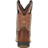 Durango® Lil' Rebel Pro™ Big Kid's Tiger Eye Western Boot - Flyclothing LLC