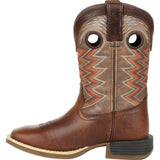 Durango® Lil' Rebel Pro™ Big Kid's Tiger Eye Western Boot - Flyclothing LLC