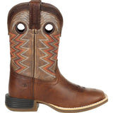 Durango® Lil' Rebel Pro™ Big Kid's Tiger Eye Western Boot - Flyclothing LLC