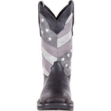 Rebel™ by Durango® Faded Black Flag Western Boot - Flyclothing LLC