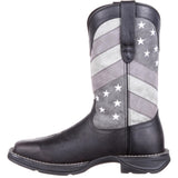 Rebel™ by Durango® Faded Black Flag Western Boot - Flyclothing LLC