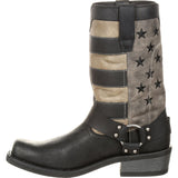 Durango® Black Faded Flag Harness Boot - Flyclothing LLC