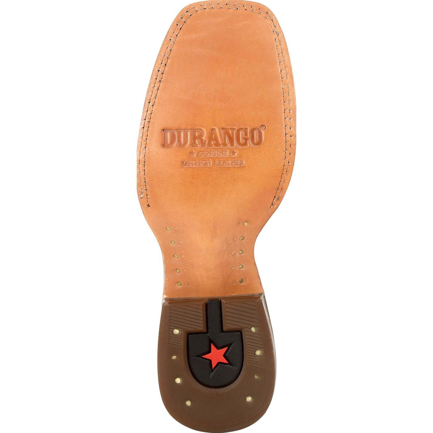 Durango® Premium Exotics™ Women's Full-Quill Ostrich Sunset Wheat Western Boot - Flyclothing LLC