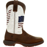 Lady Rebel™ by Durango® Women's Distressed Flag Embroidery Western Boot - Flyclothing LLC